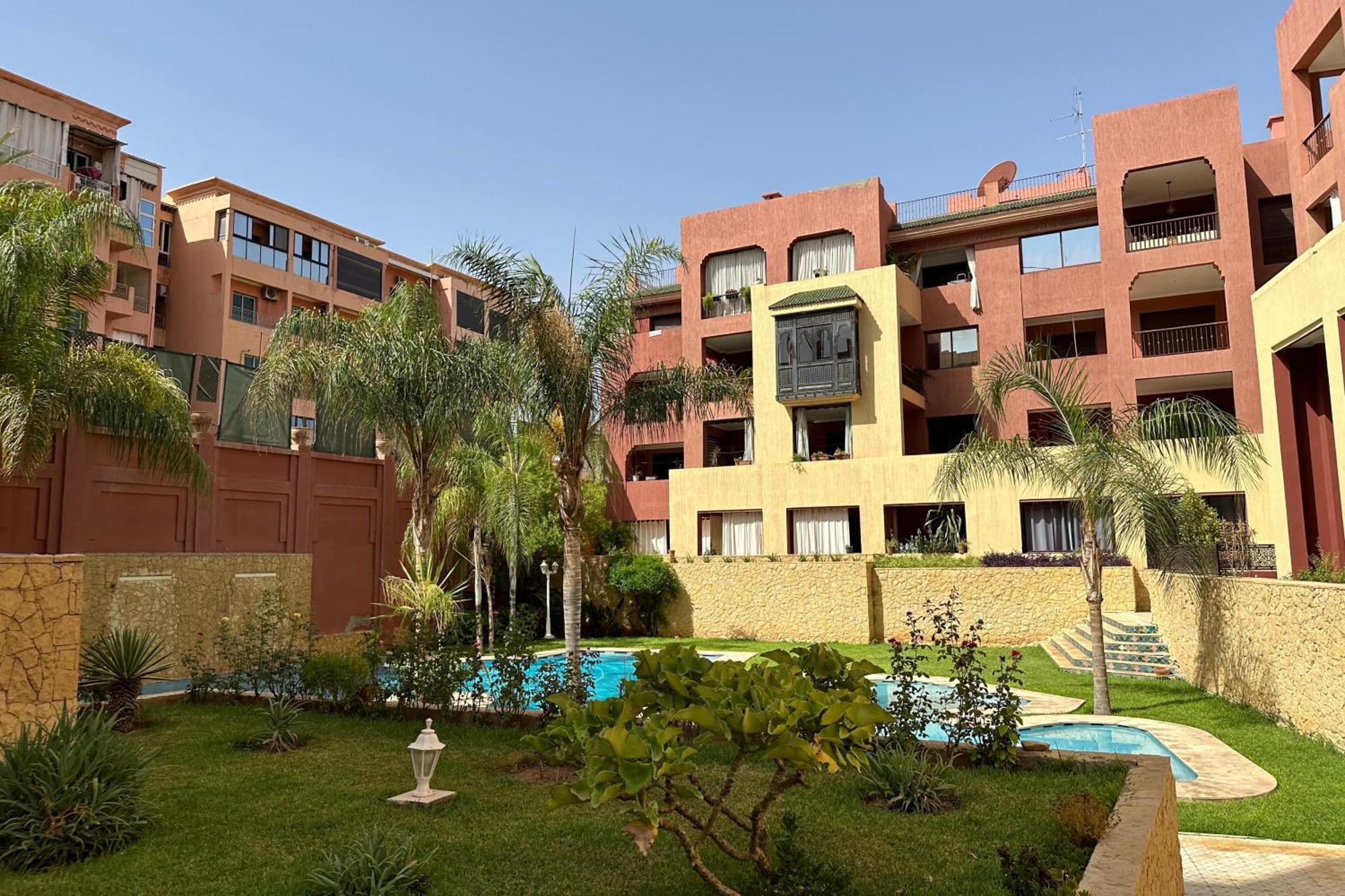 Appartement Calme, Gueliz Марракеш Экстерьер фото
