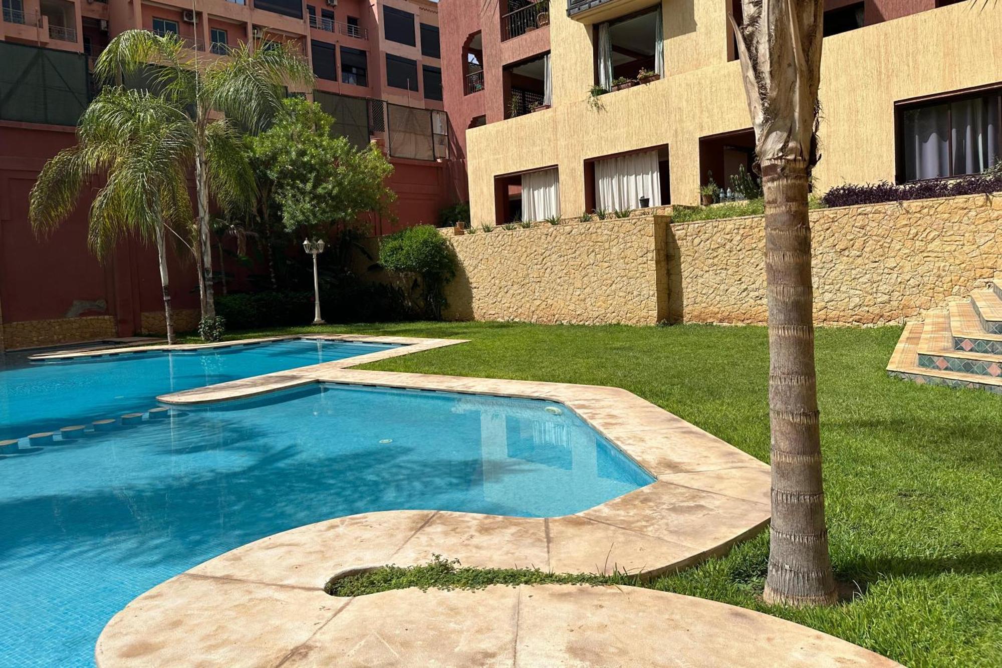 Appartement Calme, Gueliz Марракеш Экстерьер фото